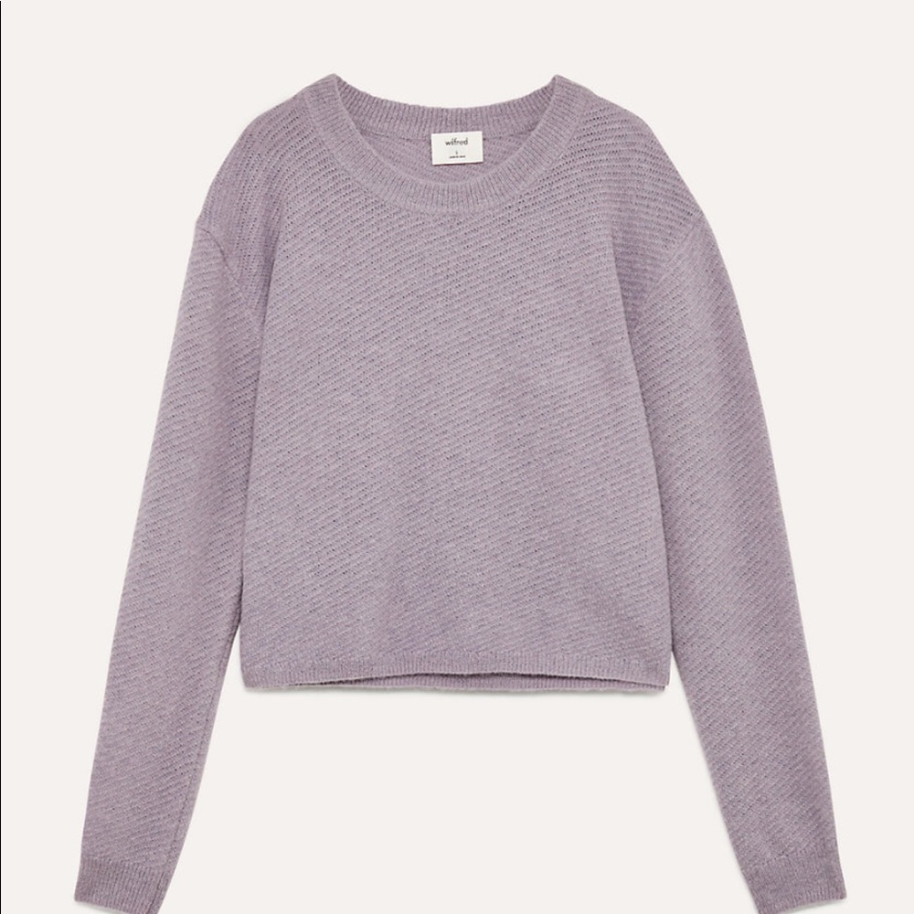 Aritzia Wilfred Aubri Crew Neck Sweater